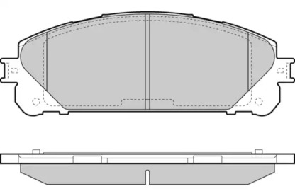 Комплект тормозных колодок 12-1481 E.T.F.