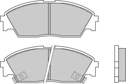 Комплект тормозных колодок 12-0479 E.T.F.