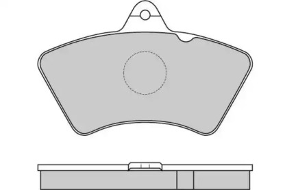 Комплект тормозных колодок 12-5260 E.T.F.