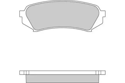 Комплект тормозных колодок 12-0899 E.T.F.