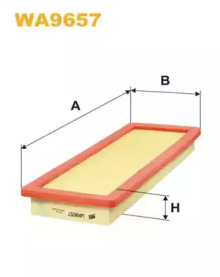 Фильтр WA9657 WIX FILTERS