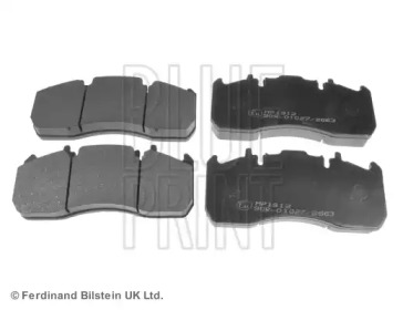 Комплект тормозных колодок ADZ94238 BLUE PRINT