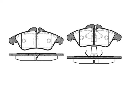 Комплект тормозных колодок P4783.00 WOKING