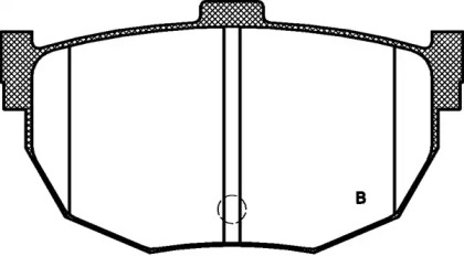 Комплект тормозных колодок BPA0294.32 OPEN PARTS