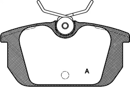 Комплект тормозных колодок BPA0231.00 OPEN PARTS