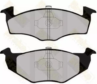 Комплект тормозных колодок PA1139 Brake ENGINEERING