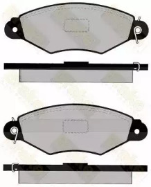 Комплект тормозных колодок PA1155 Brake ENGINEERING