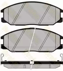 Комплект тормозных колодок PA1488 Brake ENGINEERING