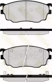 Комплект тормозных колодок PA1538 Brake ENGINEERING