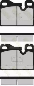 Комплект тормозных колодок PA433 Brake ENGINEERING