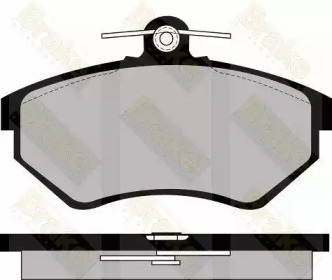 Комплект тормозных колодок PA819 Brake ENGINEERING