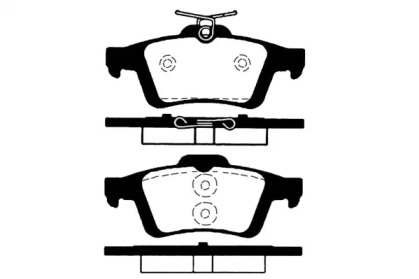 Комплект тормозных колодок RA.0769.6 RAICAM