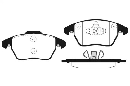 Комплект тормозных колодок RA.0919.2 RAICAM