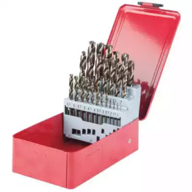 Комплект спиральных сверил по металлу 330.3613 KS TOOLS