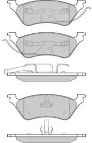 Комплект тормозных колодок FBP-1562 FREMAX