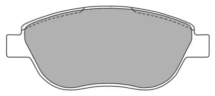 Комплект тормозных колодок FBP-1219 FREMAX