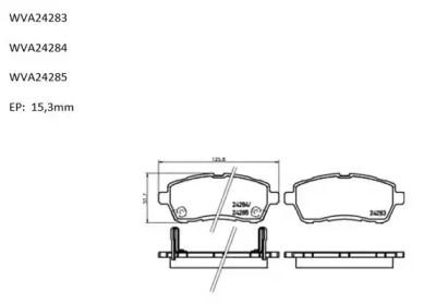 Комплект тормозных колодок ABP0031 AUTOMOTOR France