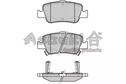 Комплект тормозных колодок 1083-3302 ASHUKI