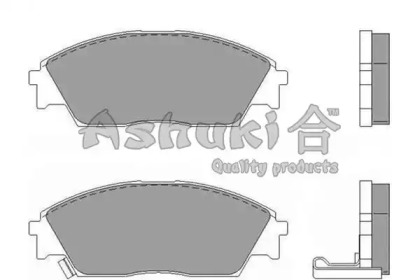 Комплект тормозных колодок H027-03 ASHUKI