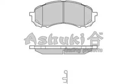 Комплект тормозных колодок S011-47 ASHUKI