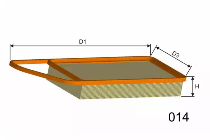 Фильтр P566 MISFAT