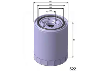 Фильтр Z243 MISFAT