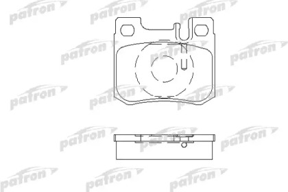 Комплект тормозных колодок PBP693 PATRON