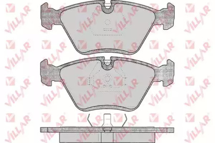 Комплект тормозных колодок 626.0193 VILLAR
