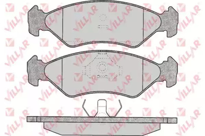 Комплект тормозных колодок 626.0295 VILLAR