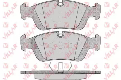 Комплект тормозных колодок 626.0331 VILLAR