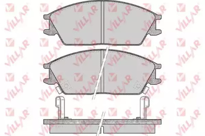 Комплект тормозных колодок 626.0542 VILLAR