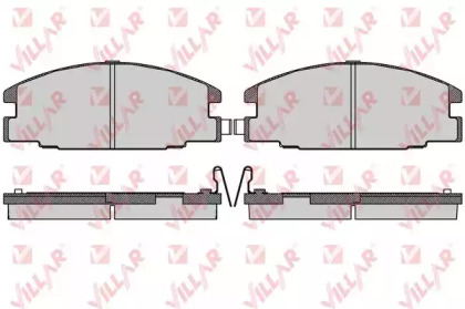 Комплект тормозных колодок 626.0544 VILLAR