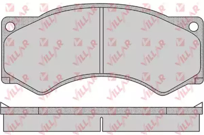 Комплект тормозных колодок 626.1142 VILLAR