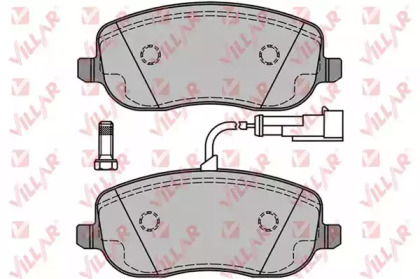 Комплект тормозных колодок 626.1217 VILLAR