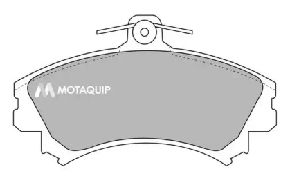 Комплект тормозных колодок LVXL883 MOTAQUIP