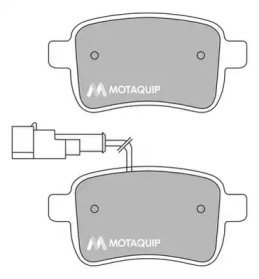 Комплект тормозных колодок LVXL1676 MOTAQUIP