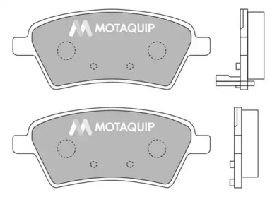 Комплект тормозных колодок LVXL1304 MOTAQUIP