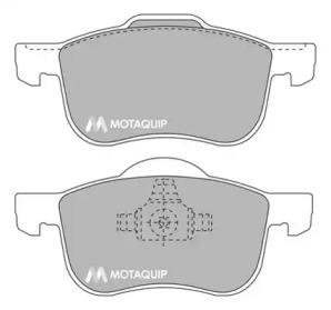 Комплект тормозных колодок LVXL1326 MOTAQUIP