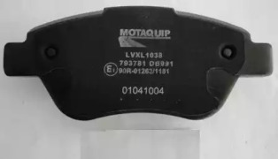 Комплект тормозных колодок LVXL1038 MOTAQUIP