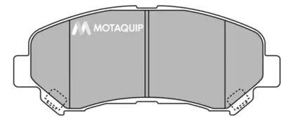 Комплект тормозных колодок LVXL1360 MOTAQUIP