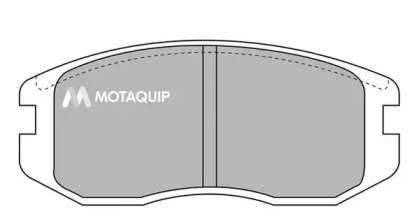 Комплект тормозных колодок LVXL660 MOTAQUIP