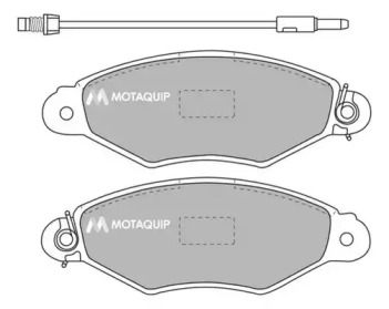 Комплект тормозных колодок LVXL1094 MOTAQUIP