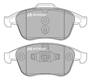 Комплект тормозных колодок LVXL1396 MOTAQUIP