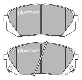 Комплект тормозных колодок LVXL1452 MOTAQUIP