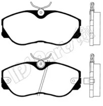 Комплект тормозных колодок IBD-1140 IPS Parts