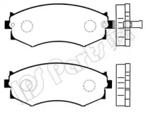 Комплект тормозных колодок IBD-1142 IPS Parts