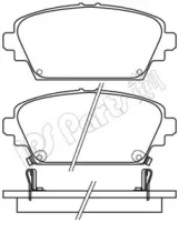 Комплект тормозных колодок IBD-1176 IPS Parts