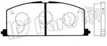 Комплект тормозных колодок IBD-1235 IPS Parts