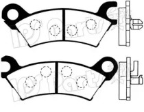 Комплект тормозных колодок IBD-1303 IPS Parts