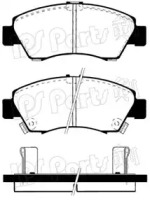 Комплект тормозных колодок IBD-1425 IPS Parts